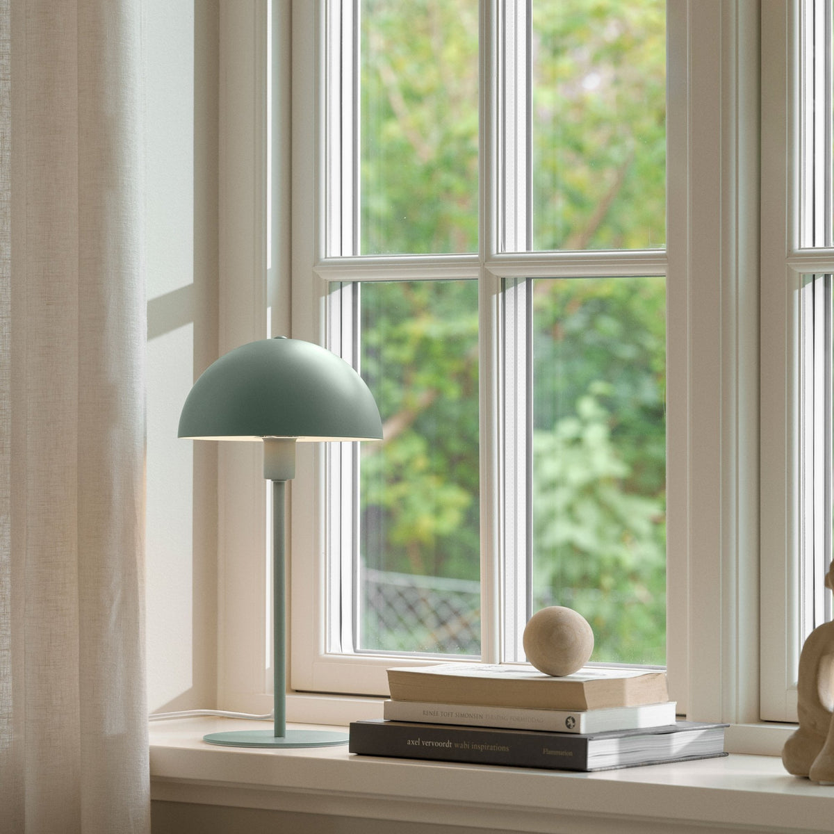 Ellen 20 Table Lamp in Dusty Green