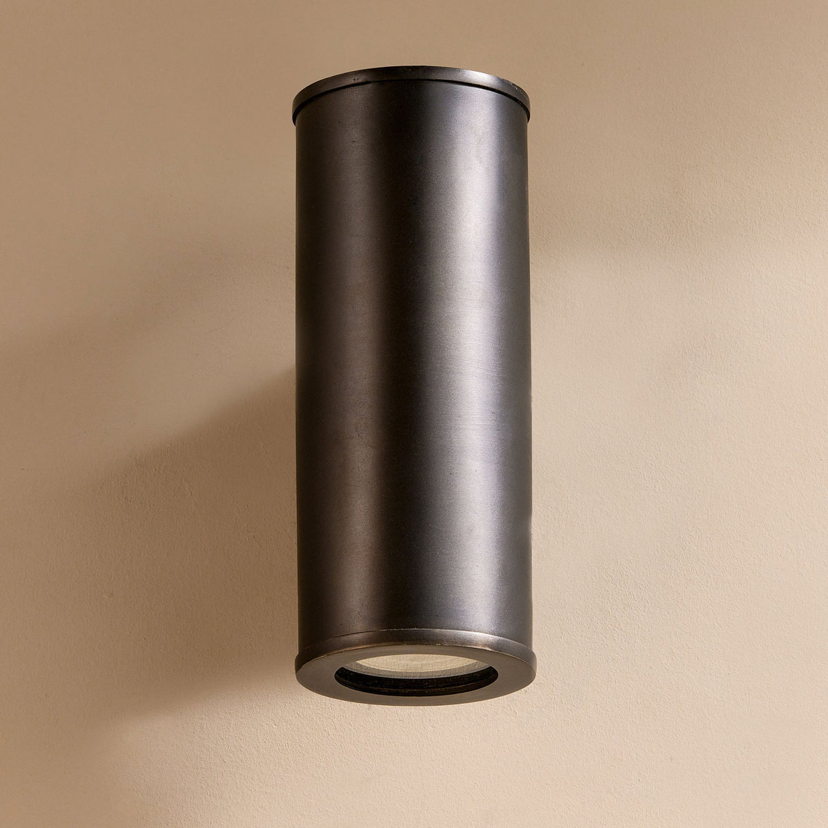Ziro IP44 Outdoor Up and Down Wall Light in Antique Bronze
