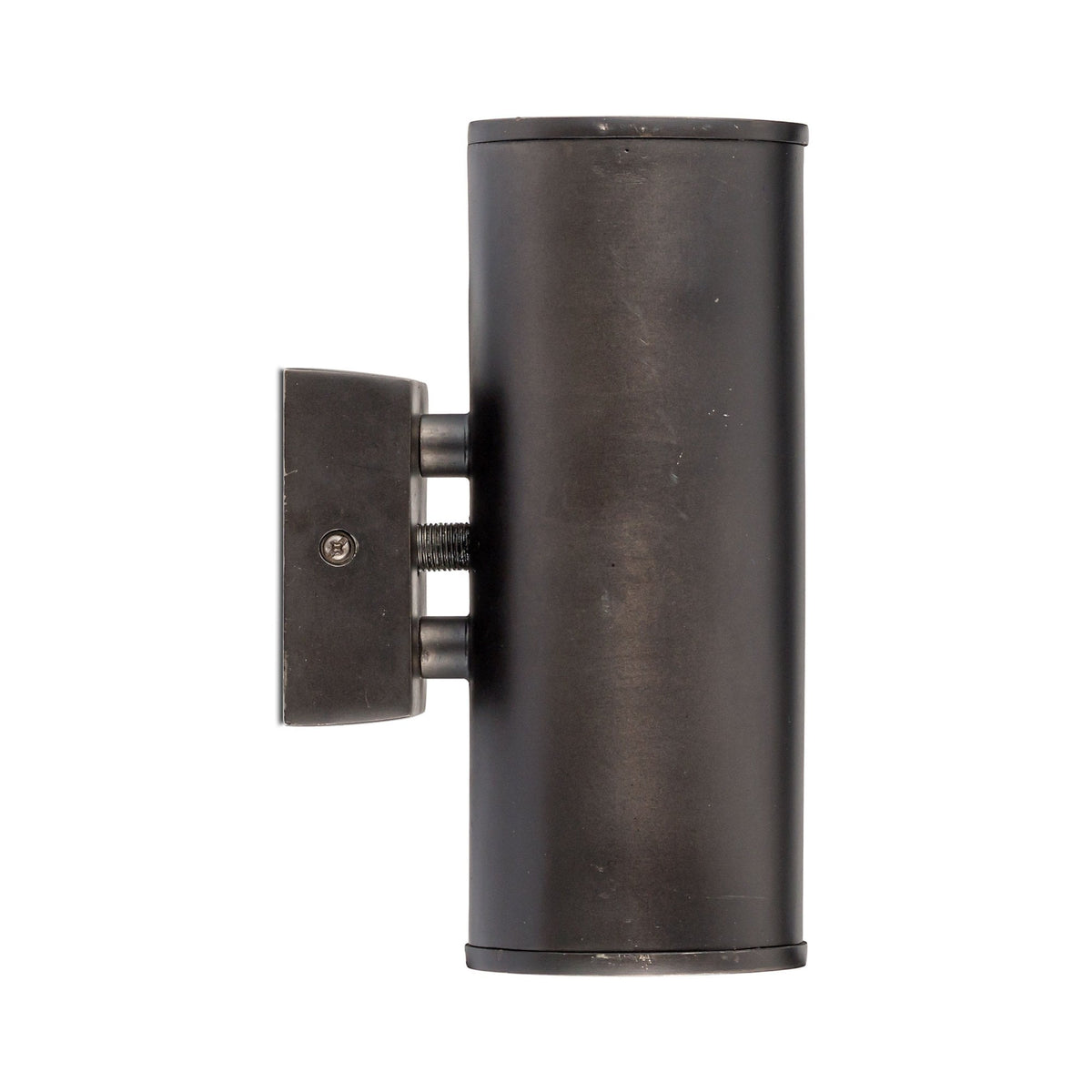 Ziro IP44 Outdoor Up and Down Wall Light in Antique Bronze