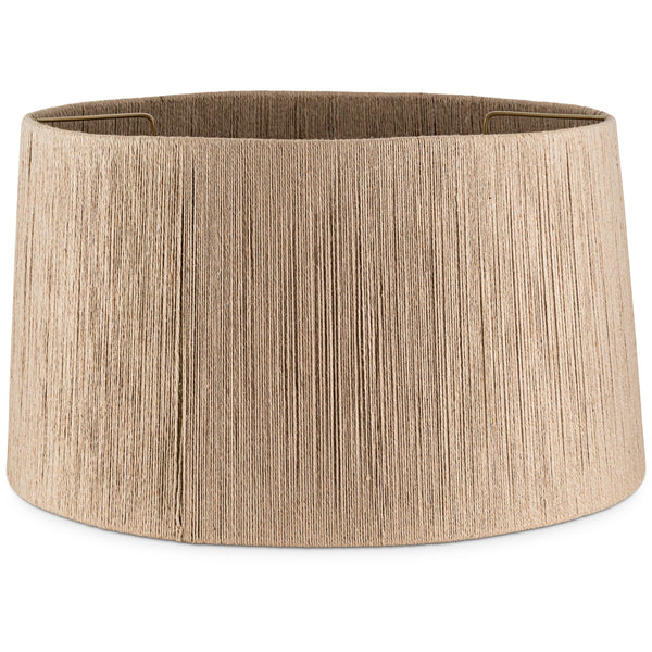 Tiwa Extra Large Natural Woven Jute Lampshade