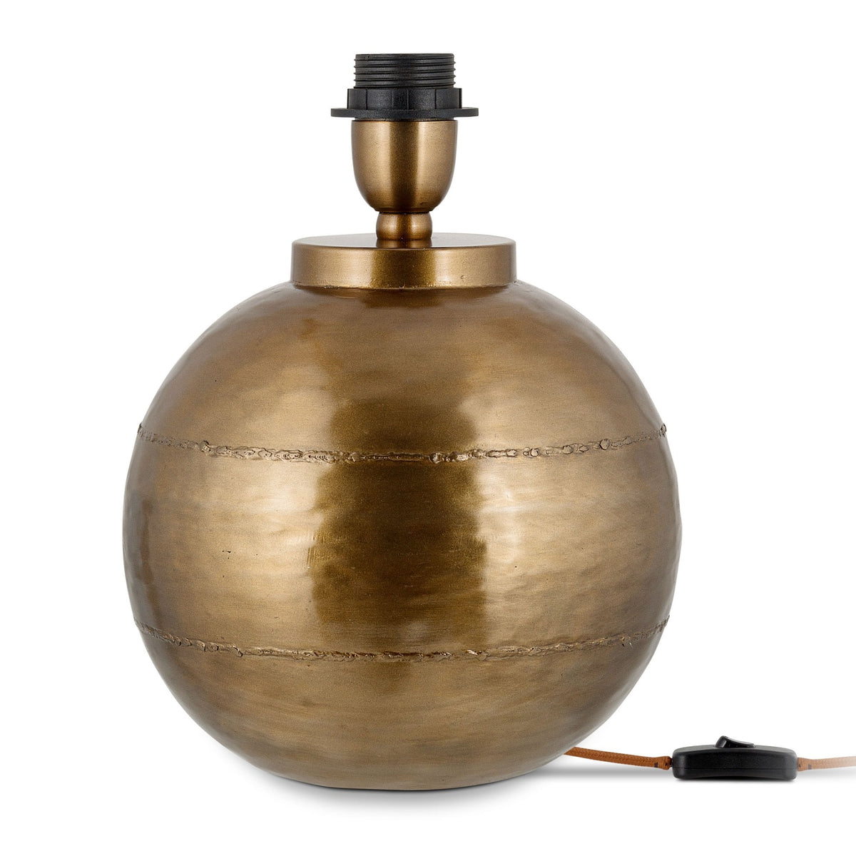 Rasan Table Lamp in Antique Brass