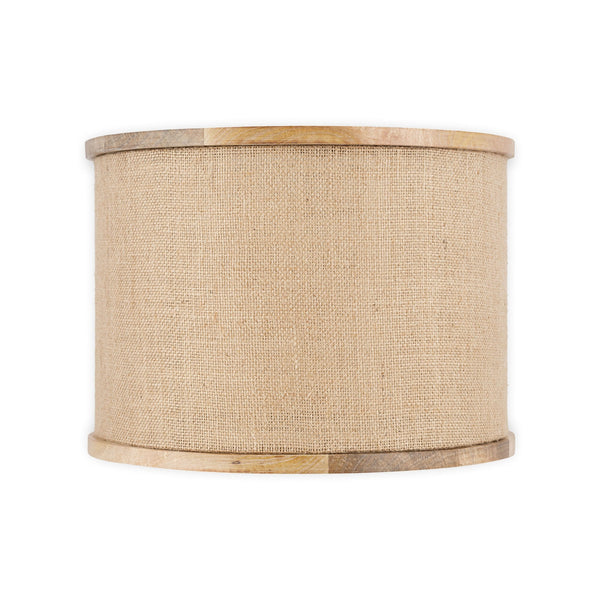 Darat Large Mango Wood & Natural Jute Lampshade