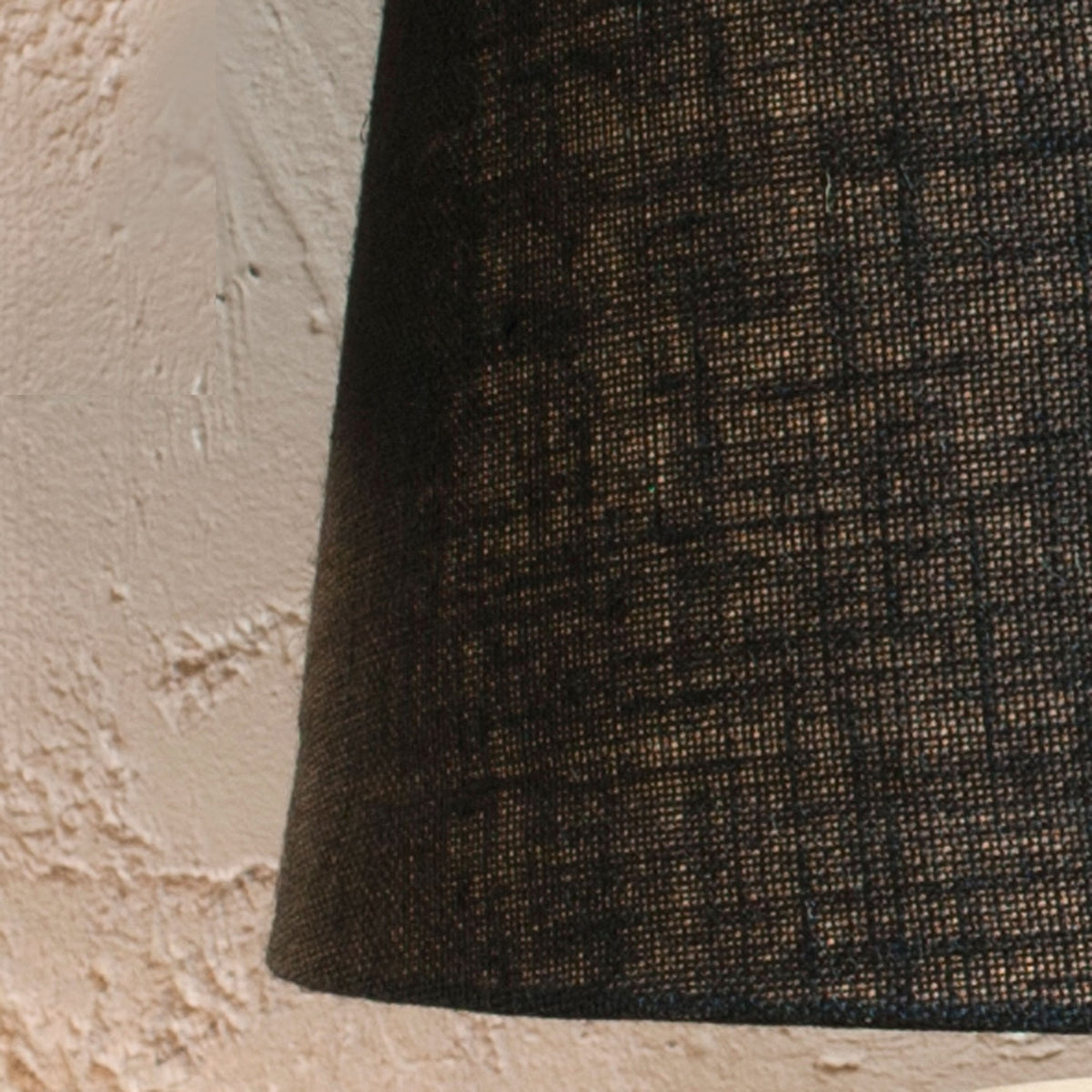 Dia Jute Large Textured Lampshade in Ink