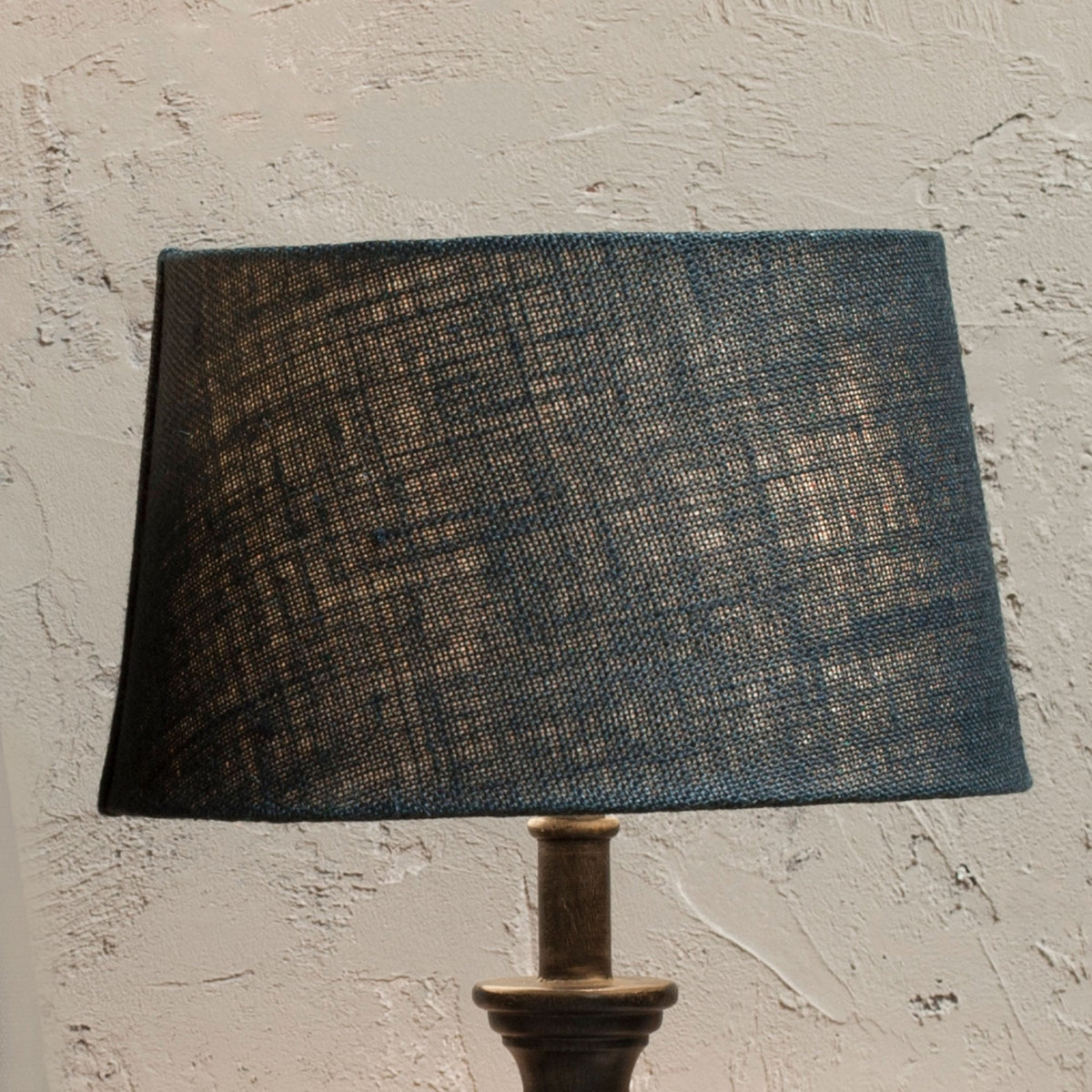 Dia Jute Medium Textured Lampshade in Ink