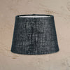 Dia Jute Small Textured Lampshade in Ink