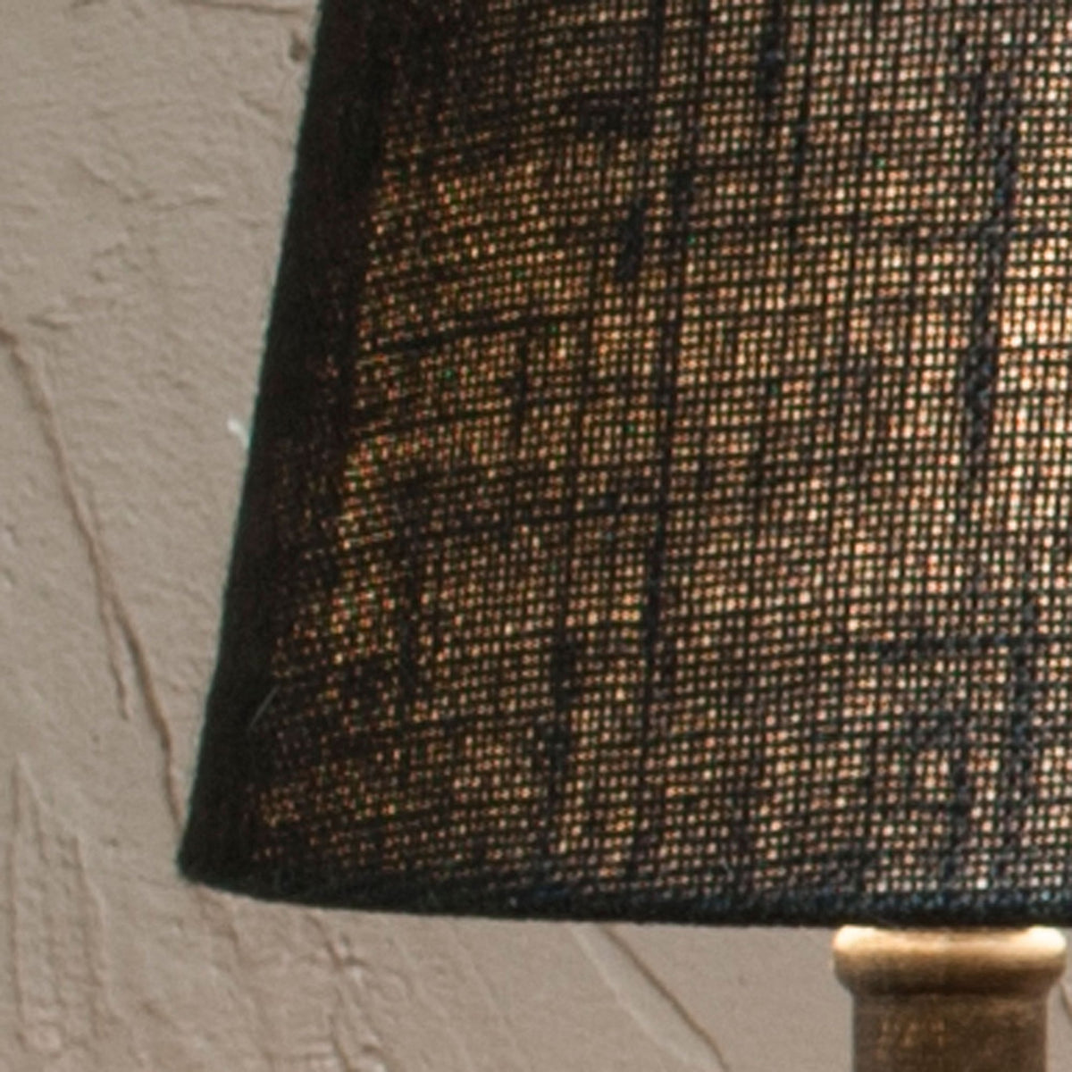 Dia Jute Small Textured Lampshade in Ink
