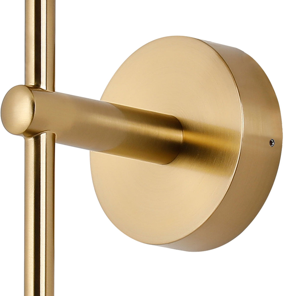 Tenterden Medium Arm IP44 Wall Light Base in Brass Gold