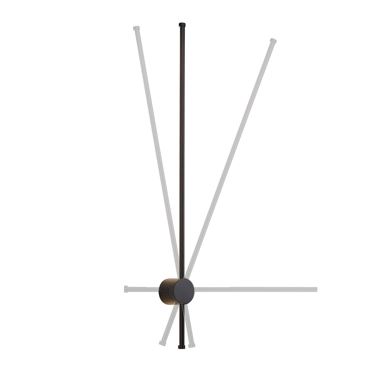 Rayleigh 97cm Outdoor Linear IP54 LED Wall Light in Black