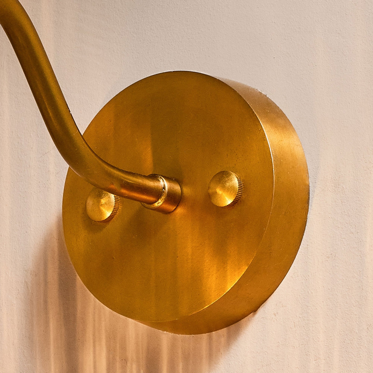 Konnie Clear Glass Bathroom Wall Light In Antique Brass