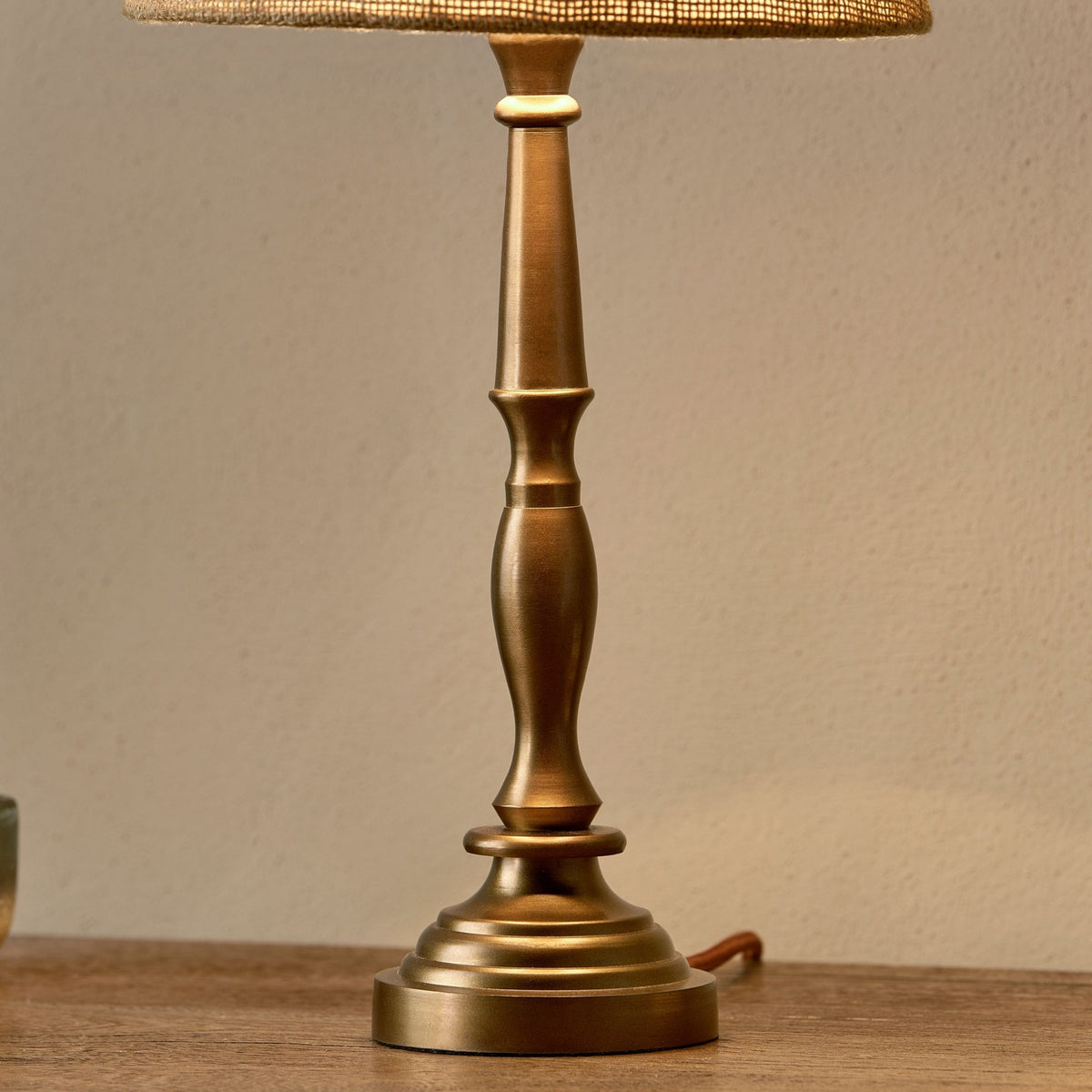 Lele Solid Brass Table Lamp Base