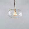 Otoro Small Round Recycled Clear Glass Pendant