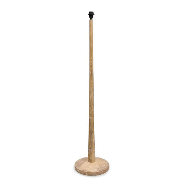 Sahar Mango Wood Floor Lamp Base In Natural Finish