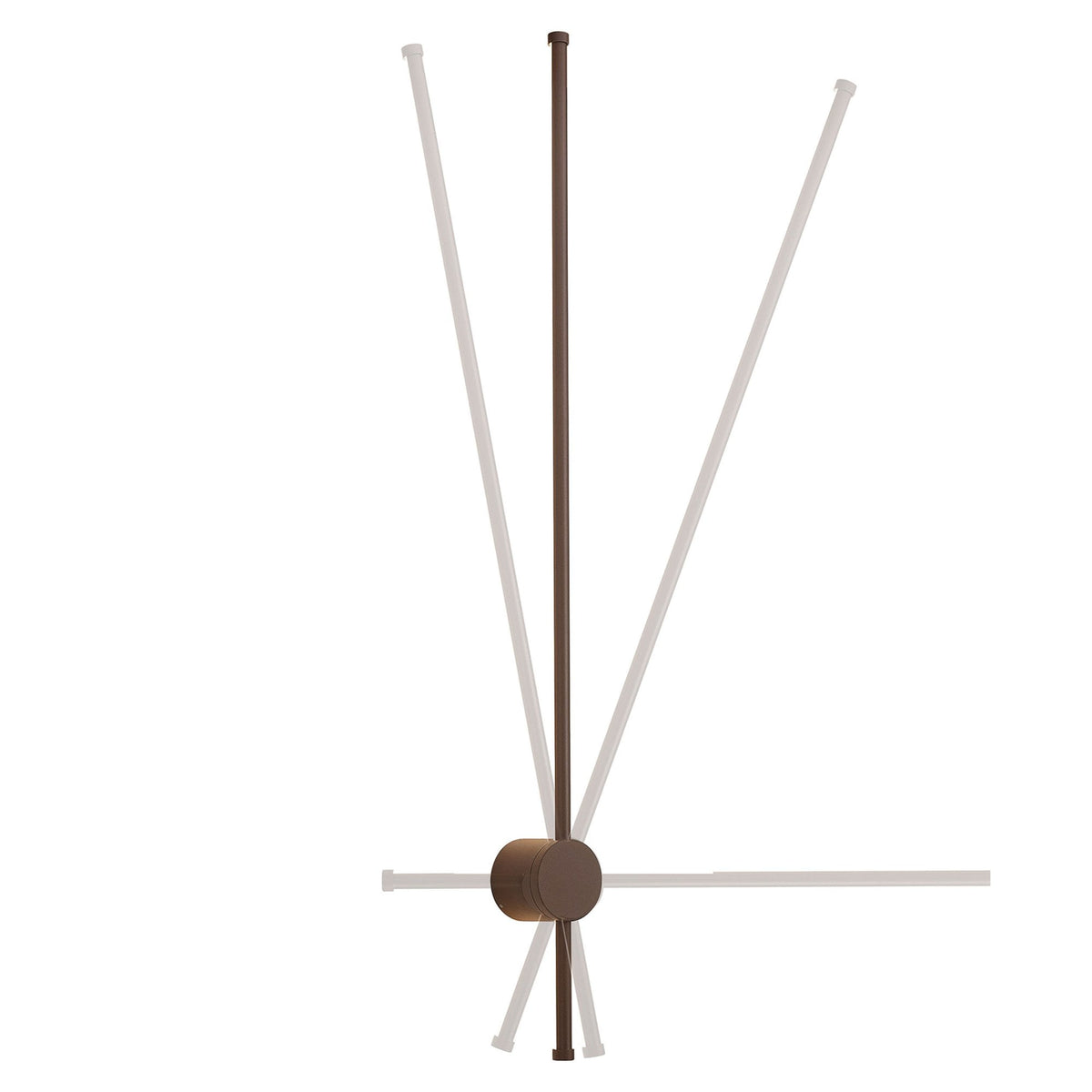 Rayleigh 97cm Outdoor Linear IP54 LED Wall Light in Dark Brown