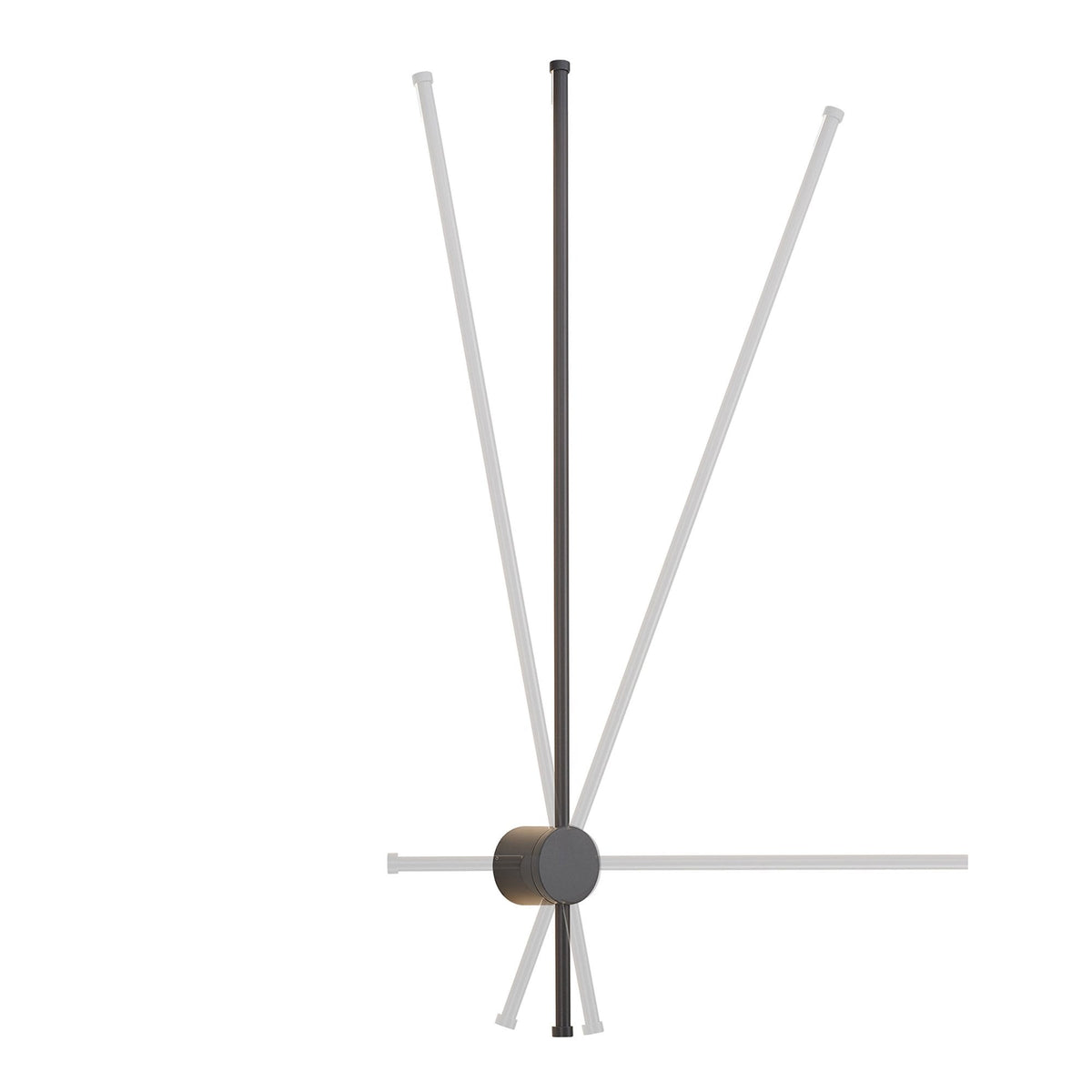 Rayleigh 97cm Outdoor Linear IP54 LED Wall Light in Dark Grey