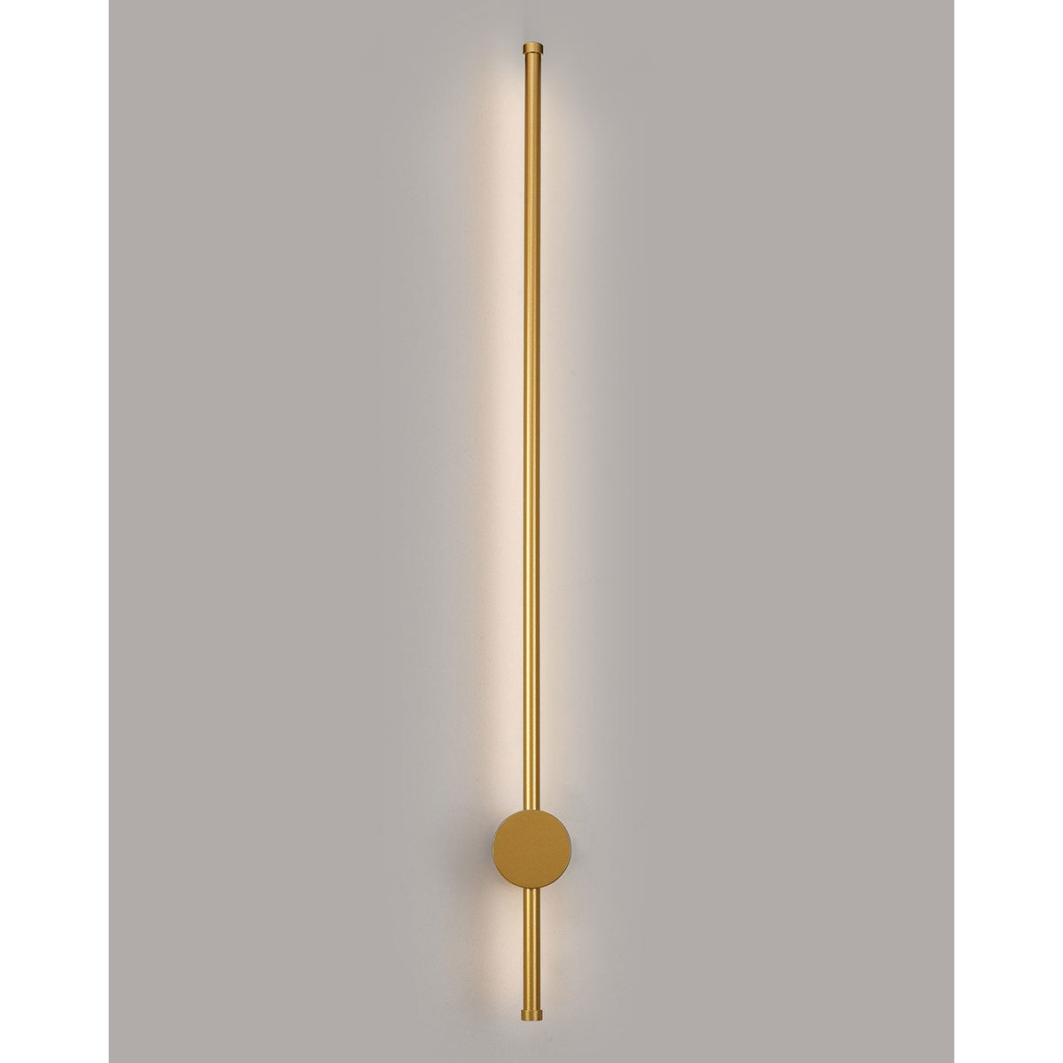 Rayleigh 97cm Outdoor Linear IP54 LED Wall Light in Sand Gold