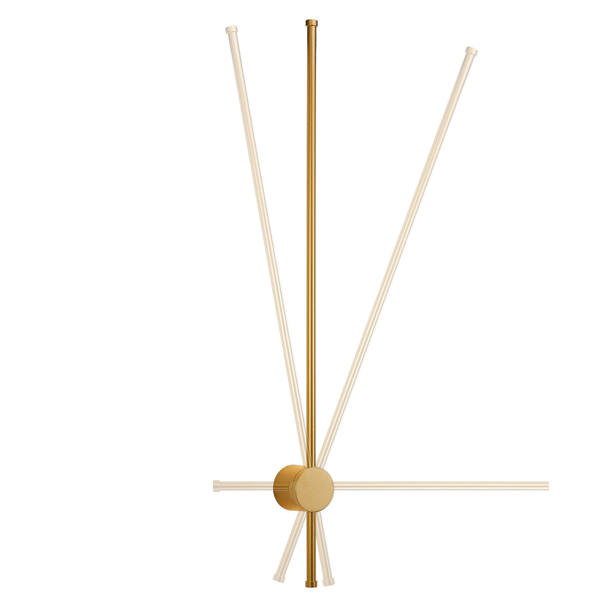 Rayleigh 97cm Outdoor Linear IP54 LED Wall Light in Sand Gold
