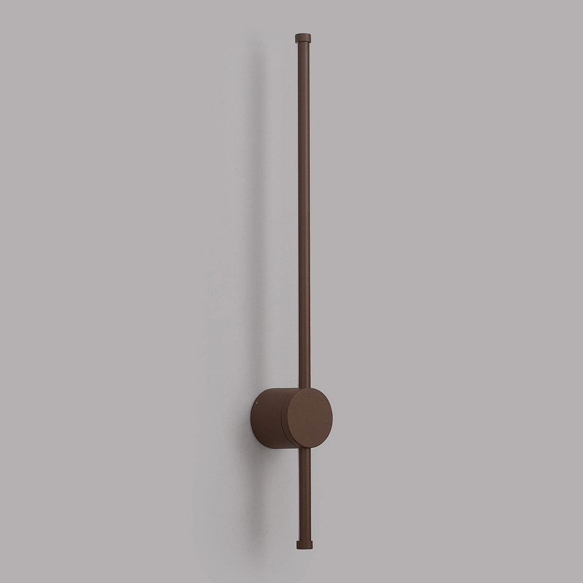 Rayleigh 65cm Outdoor Linear IP54 LED Wall Light in Dark Brown