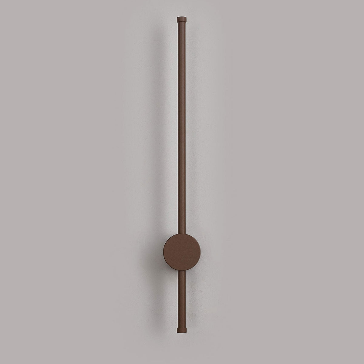 Rayleigh 65cm Outdoor Linear IP54 LED Wall Light in Dark Brown