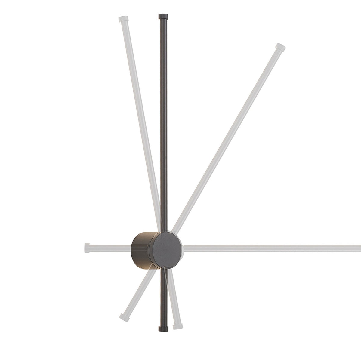 Rayleigh 65cm Outdoor Linear IP54 LED Wall Light in Dark Grey