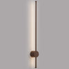 Rayleigh 81cm Outdoor Linear IP54 LED Wall Light in Dark Brown