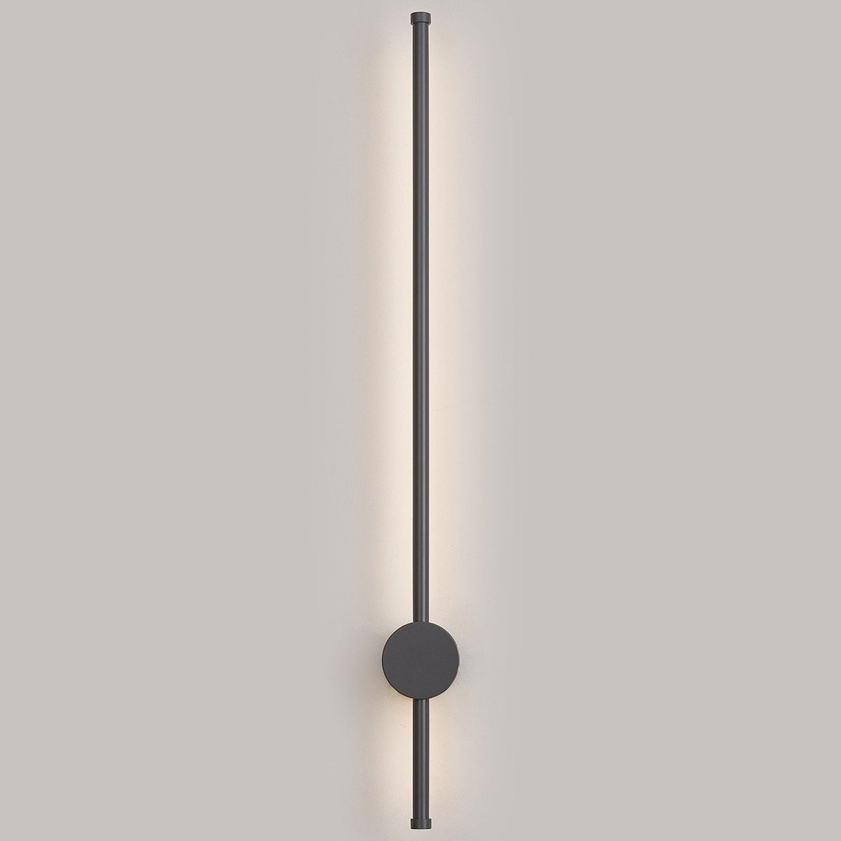 Rayleigh 81cm Outdoor Linear IP54 LED Wall Light in Dark Grey