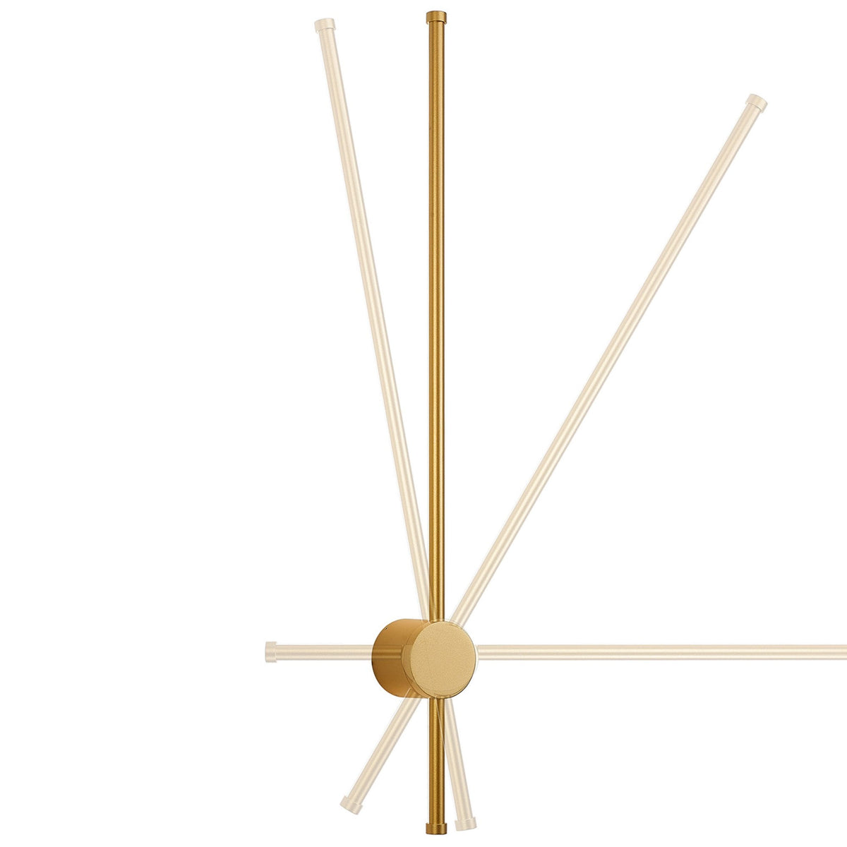 Rayleigh 81cm Outdoor Linear IP54 LED Wall Light in Sand Gold