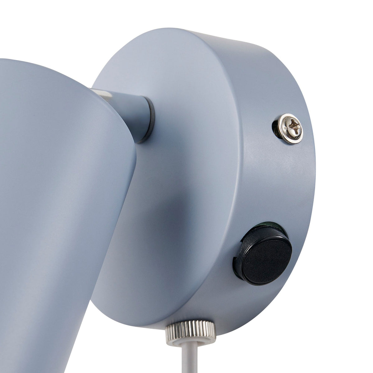Explore Plugged Adjustable Wall Spotlight In Blue