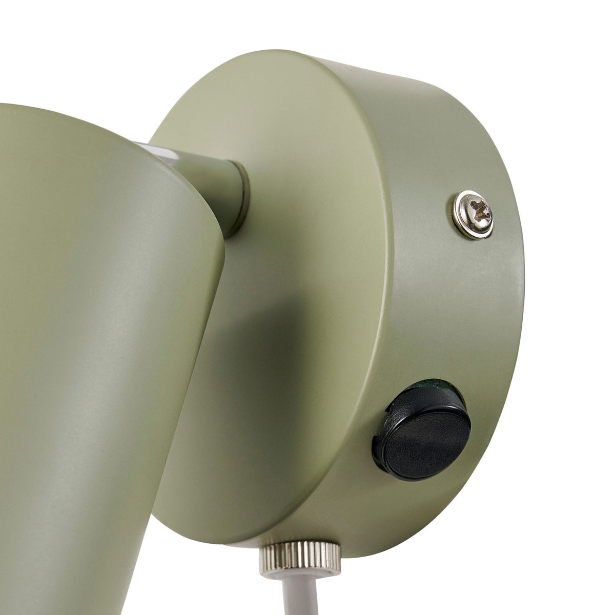 Explore Plugged Adjustable Wall Spotlight In Green