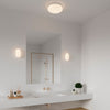 Foam IP44 Bathroom Ceiling Light in White with Opal Diffuser