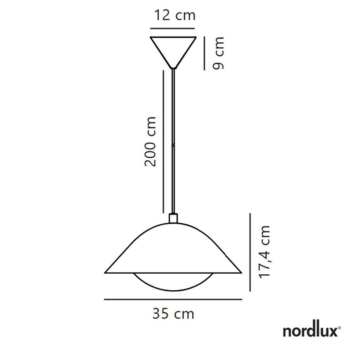 Freya 35 Contemporary Single Pendant In Beige