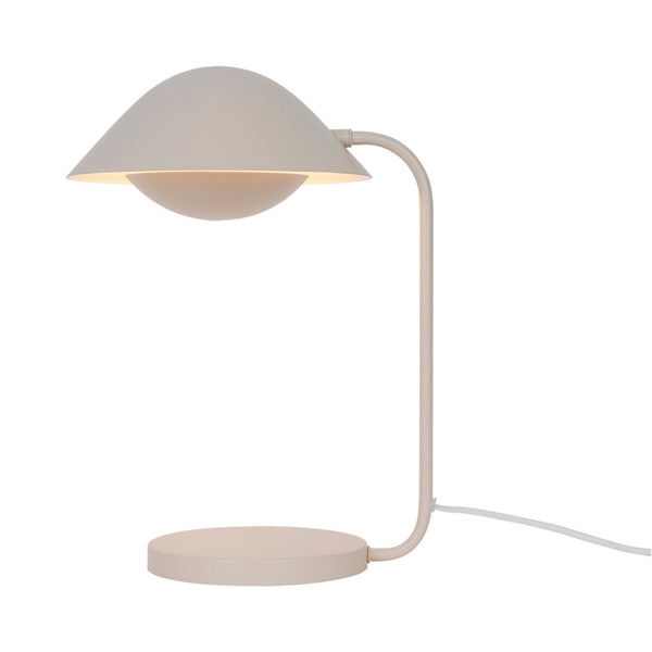Freya Contemporary Table Lamp In Beige