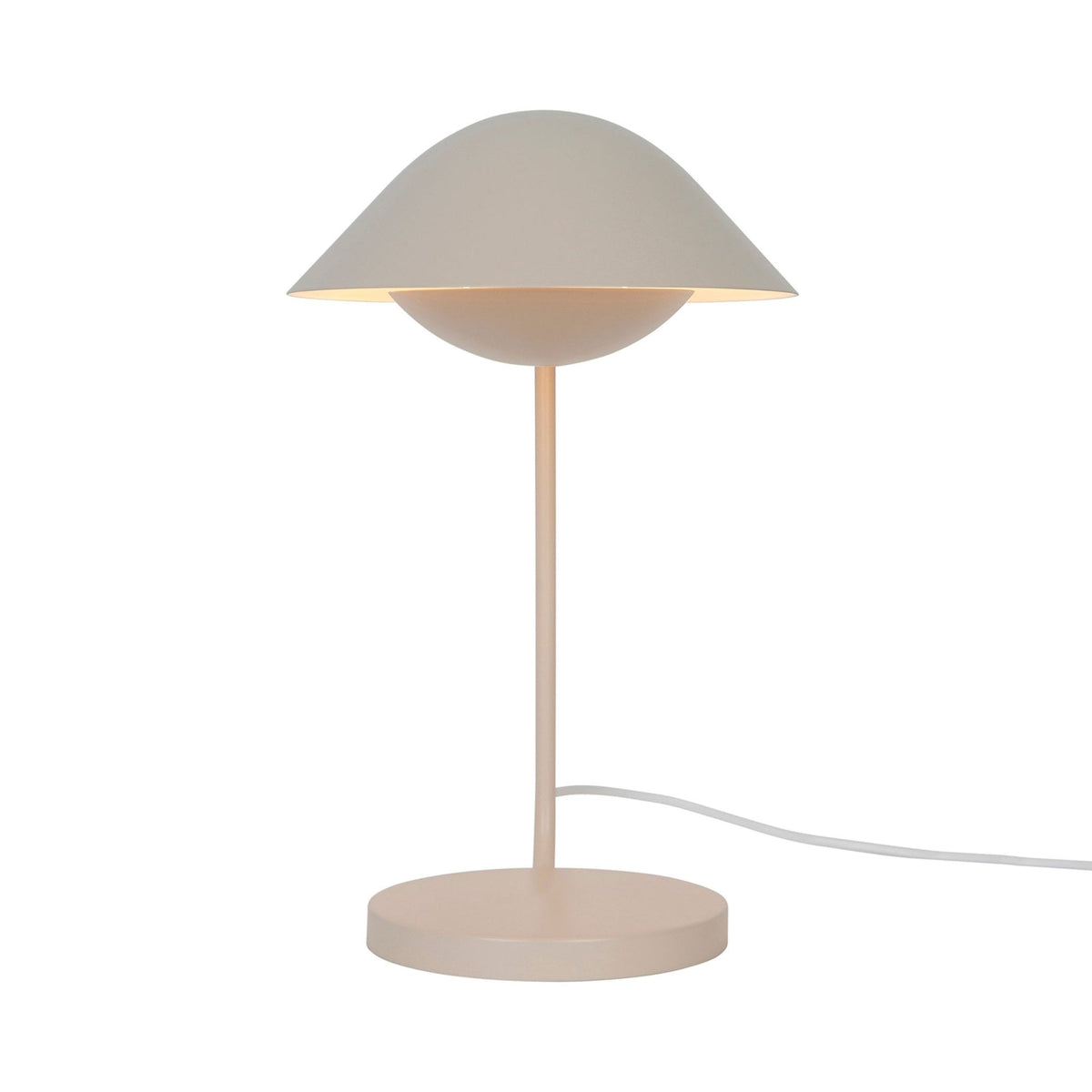 Freya Contemporary Table Lamp In Beige