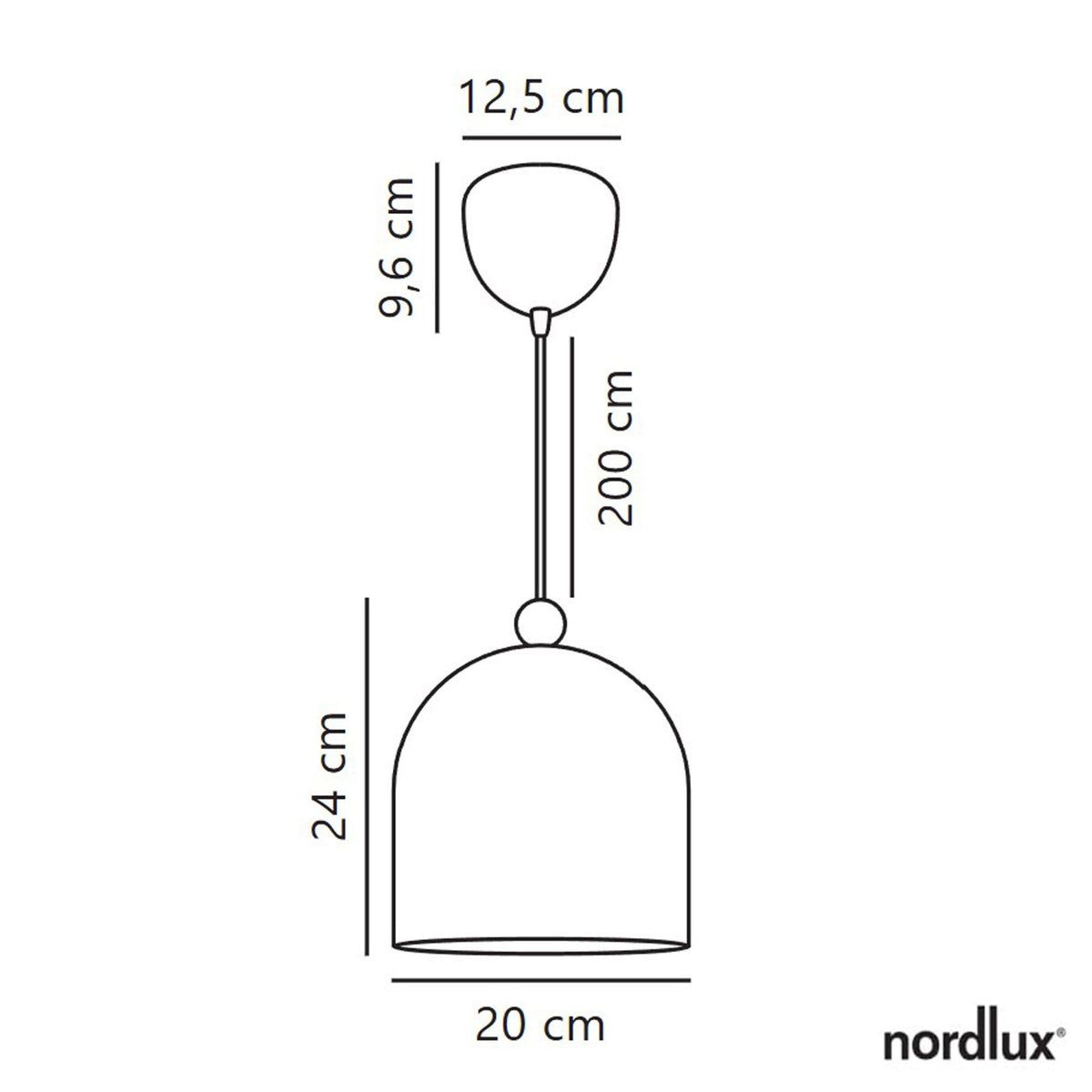 Gaston Nordic Single Pendant in Dusty Rose Pink With Wood Detail