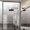 Helva IP44 LED Bathroom Wall Light In Black
