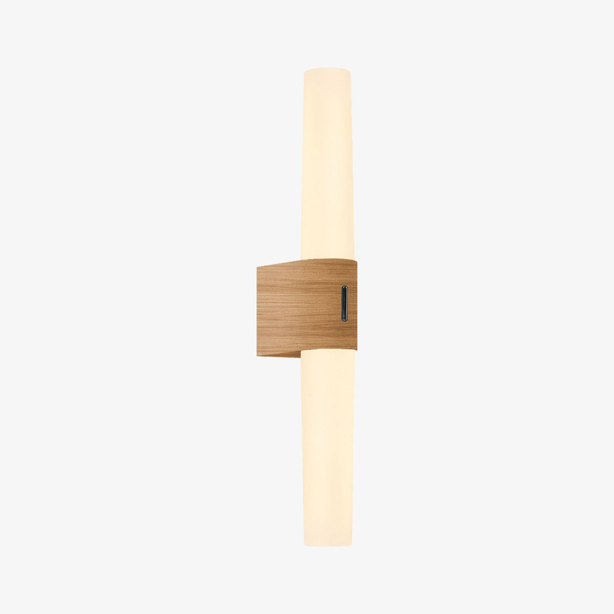 Helva IP44 LED Bathroom Wall Light In Wood Effect