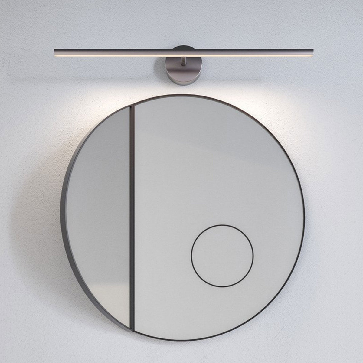 Ip 60cm Picture or Mirror LED Light in Brushed Steel