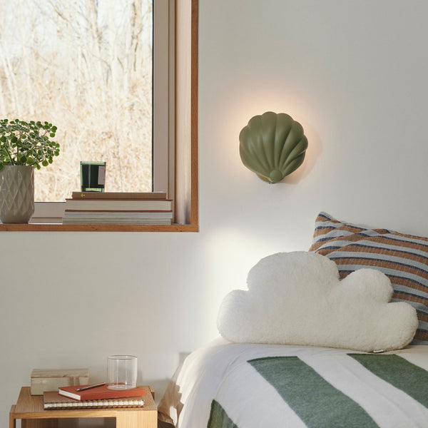 Konchi Plugged Wall Light In Green