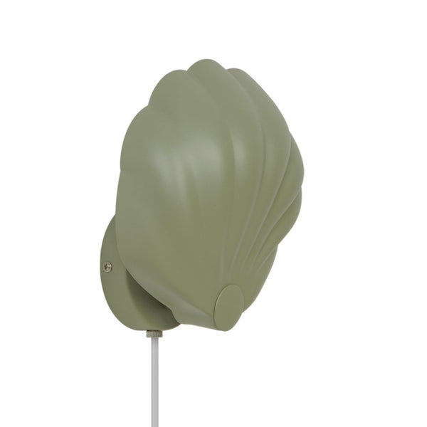 Konchi Plugged Wall Light In Green