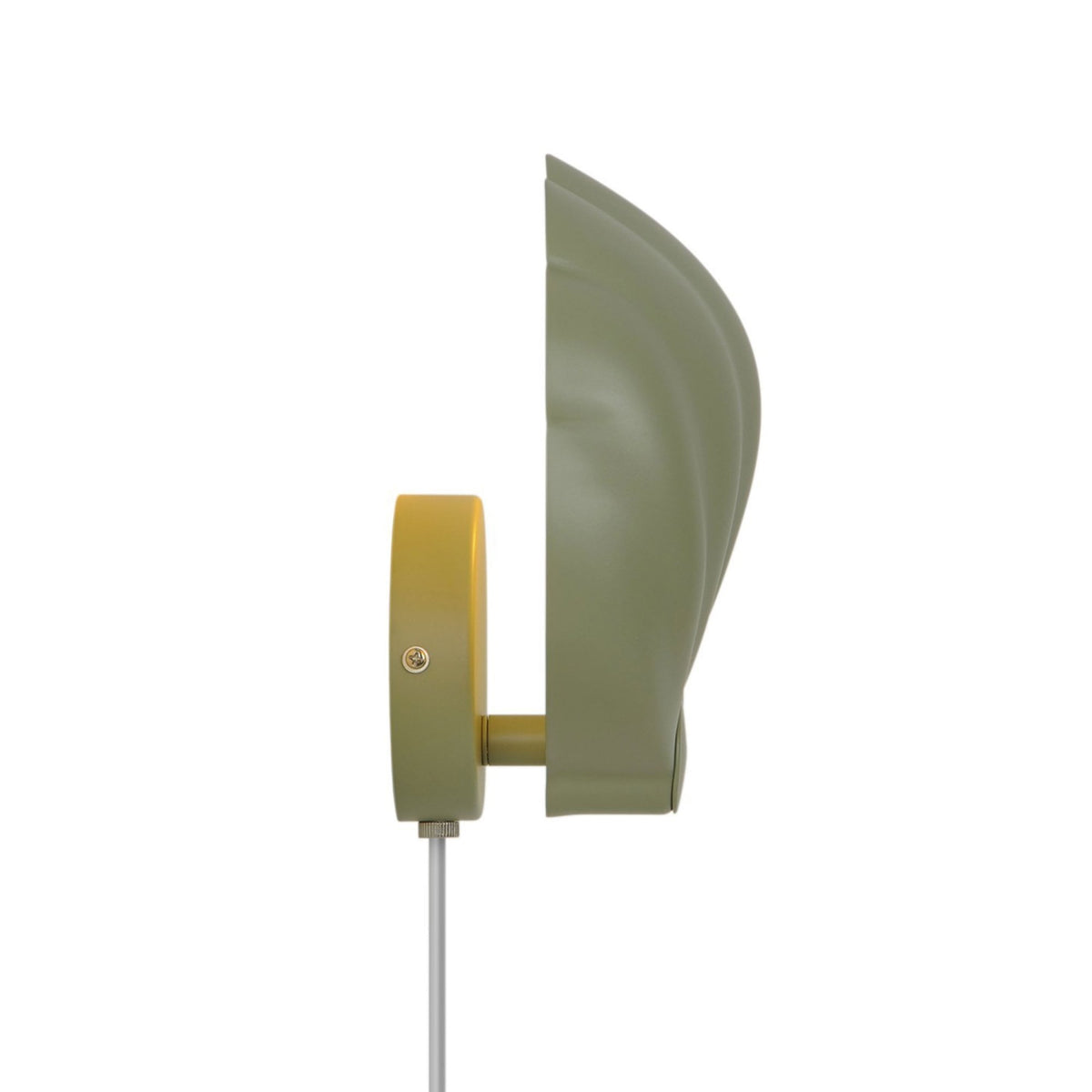 Konchi Plugged Wall Light In Green