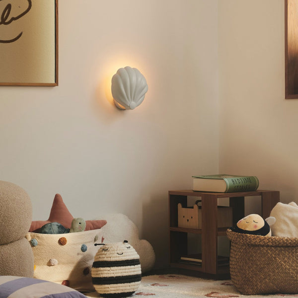 Konchi Plugged Wall Light In White