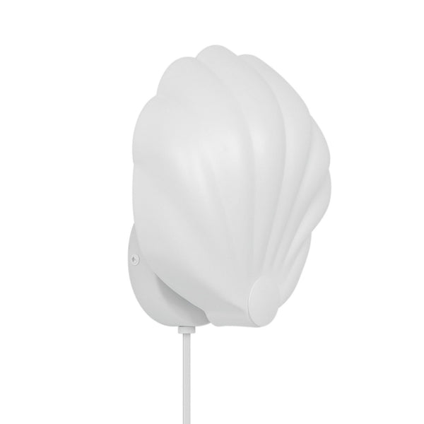 Konchi Plugged Wall Light In White