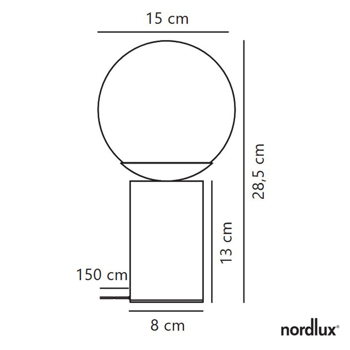Lilly Marble Table Lamp In Brown with Opal Glass Shades
