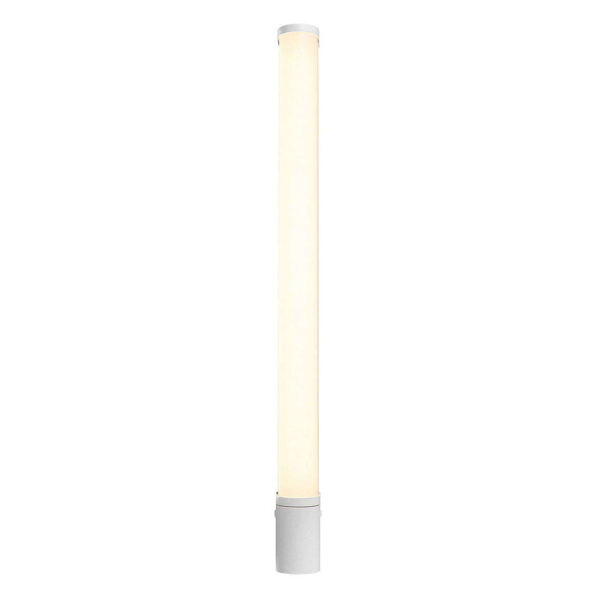 Malaika 68 IP44 LED Bathroom Wall Light In White with Opal Diffuser