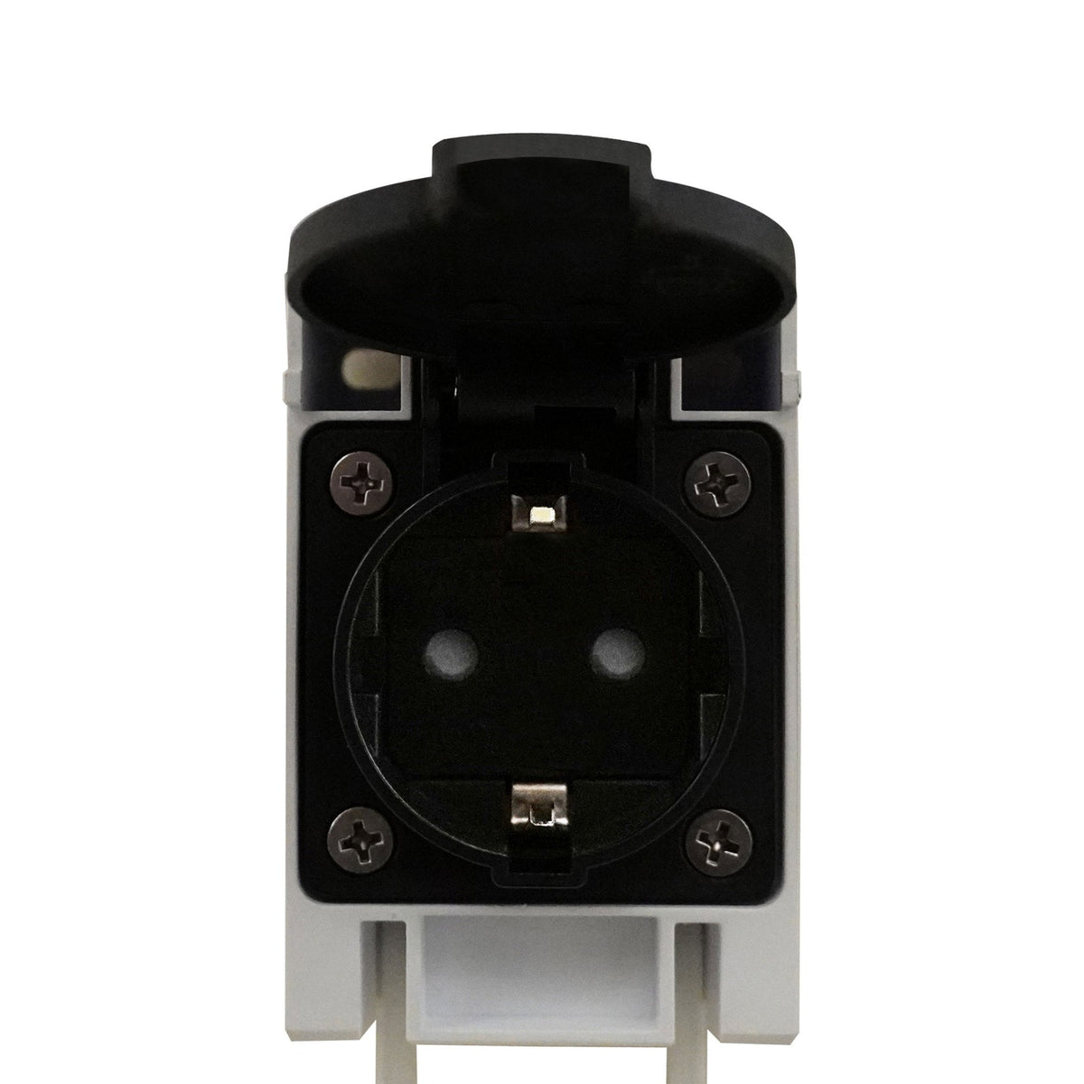 Malaika 68 IP44 LED Bathroom Wall Light In White with Opal Diffuser