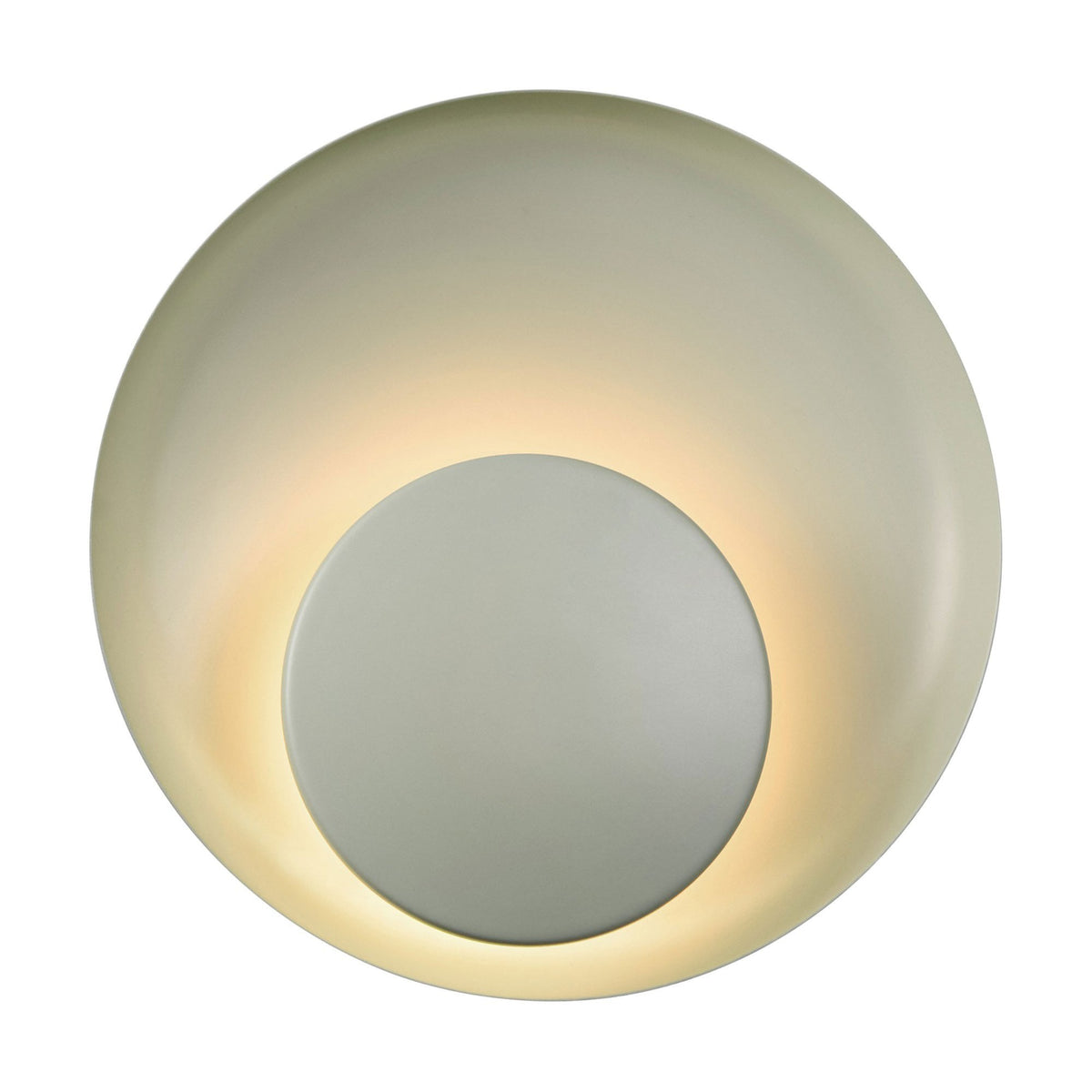 Marsi Plugged LED Wall Light In Dusty Green