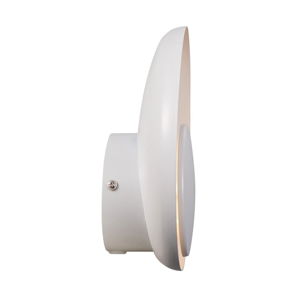 Marsi Plugged LED Wall Light In White