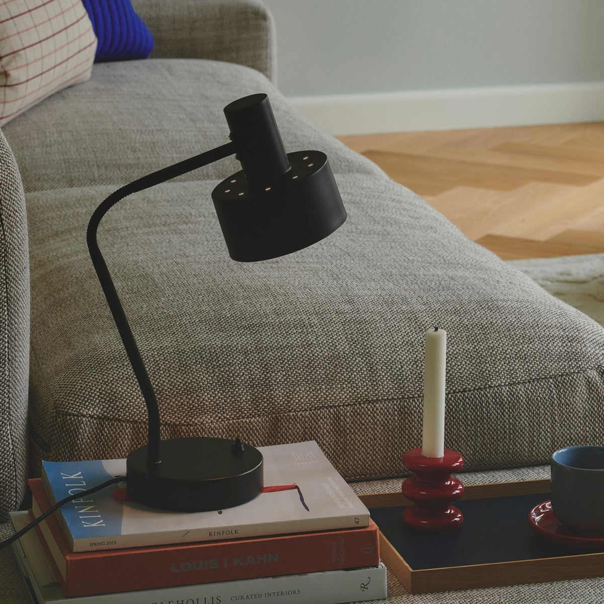 Matis Adjustable Table Lamp In Black