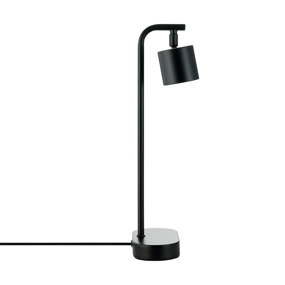 Merlin Adjustable Table Lamp In Black