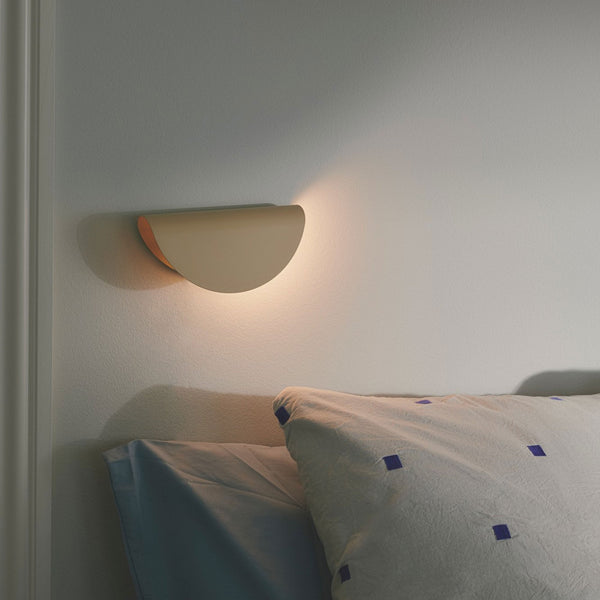 Model 2110 Plugged Wall Light In Beige