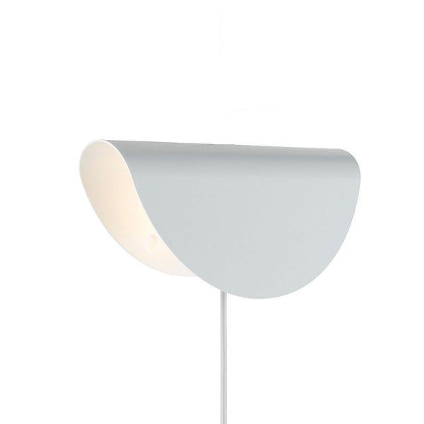Model 2110 Plugged Wall Light In White